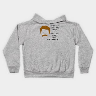 Ron Swanson quotes Kids Hoodie